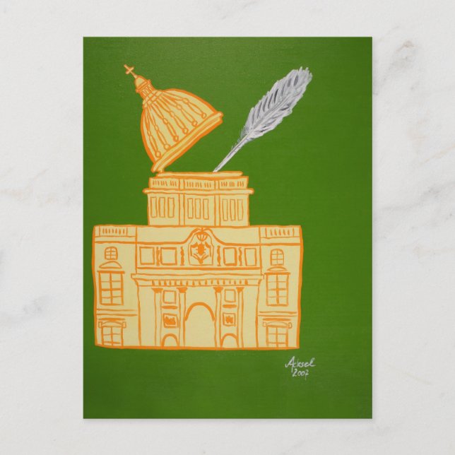 Cartão Postal Kaiserliches Tintenfass (Frente)