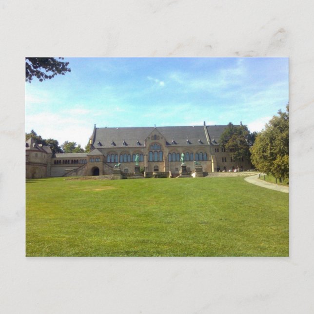 Cartão Postal Kaiserpfalz Goslar (Frente)