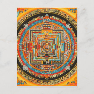 CARTÃO POSTAL KALACHAKRA ESOTERIC MANDALA III
