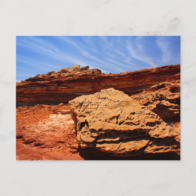 Cartão postal Kalbarri Gorges - Austrália Ocidenta (Frente)