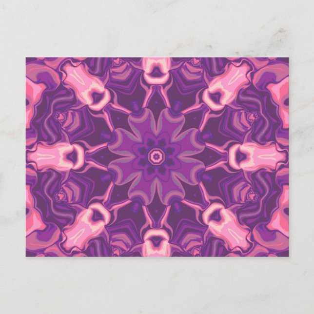 Cartão Postal Kaleid selvagem (Frente)