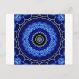 Cartão Postal Kaleidoscope Seashell