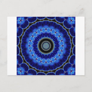 Cartão Postal Kaleidoscope Seashell