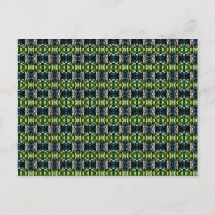 Cartão Postal Kaleidoscópio Verde