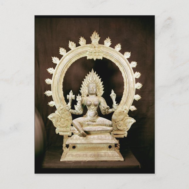 Cartão Postal Kali, de Vijayanagar (Frente)