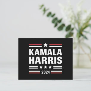 Cartão Postal Kamala Harris para O Povo 2024 Presidente