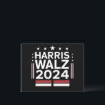 Cartão Postal KamalaHarris TimWaltz 2024<br><div class="desc">KamalaHarris TimWaltz 2024</div>
