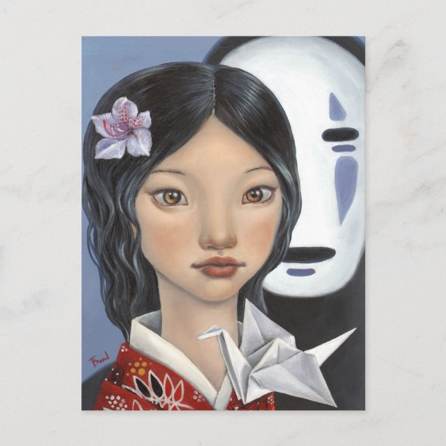 Cartão Postal Kamikakushi (Frente)