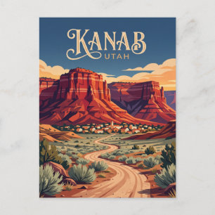 Cartão Postal Kanab EUA