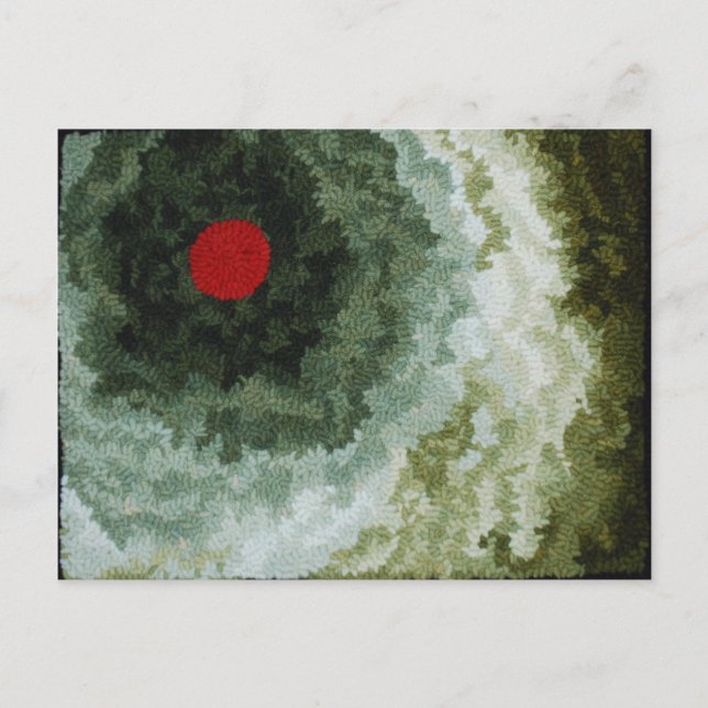 Cartão Postal Kandinsky Abstrato art (Frente)