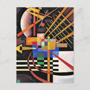 Cartão Postal Kandinsky - Acima e à Esquerda,