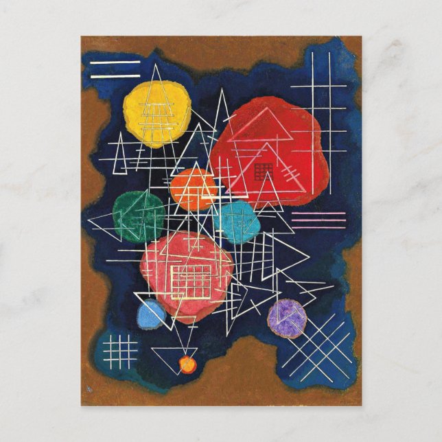 Cartão Postal Kandinsky - Brilho Véu (Frente)