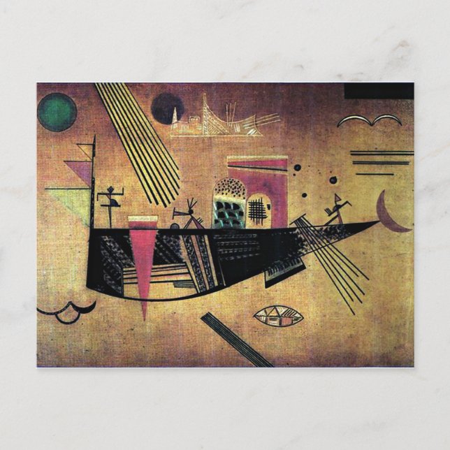 Cartão Postal Kandinsky - Capricioso (Frente)