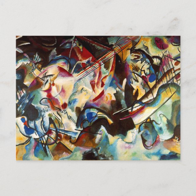 Cartão Postal Kandinsky - Composição VI (Frente)