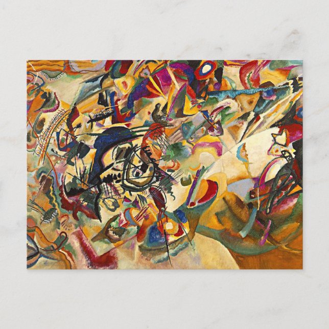 Cartão Postal Kandinsky - Composição VII (Frente)