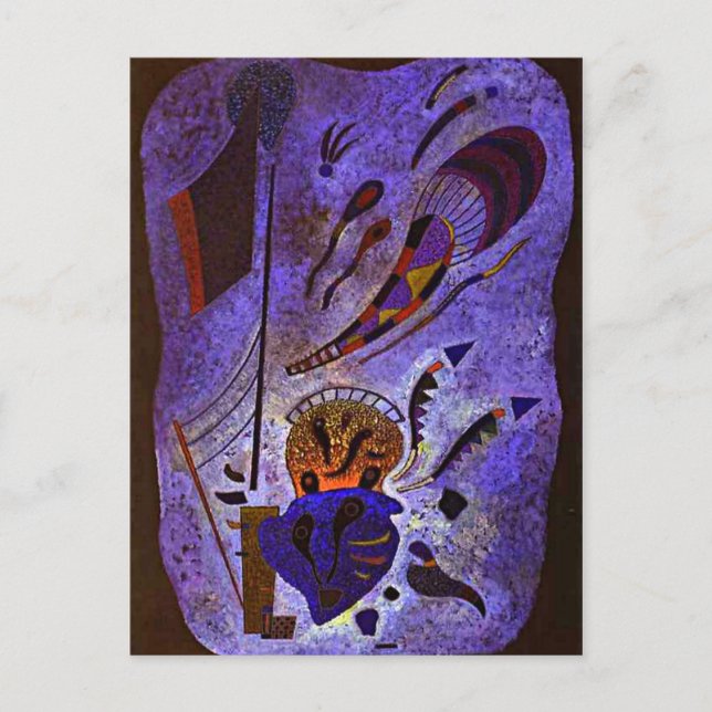 Cartão Postal Kandinsky - Crepúsculo (Frente)