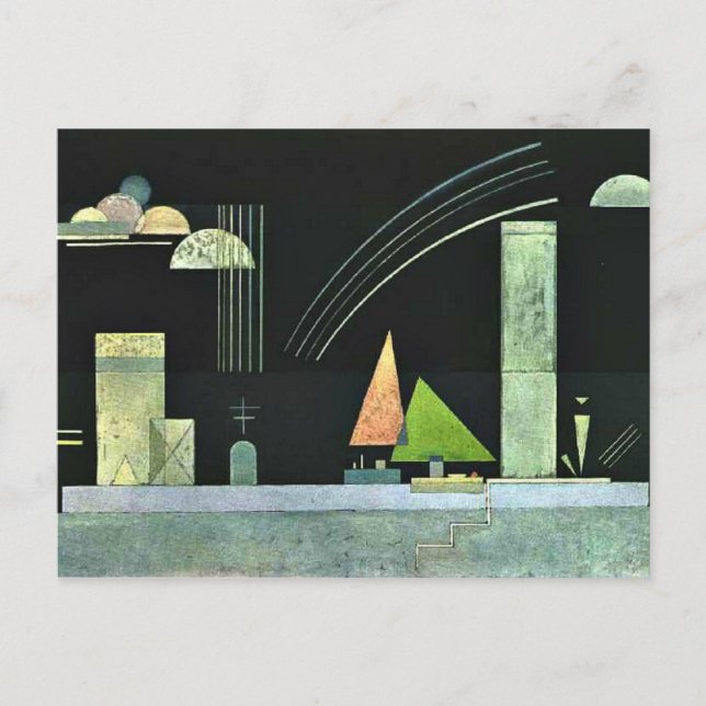 Cartão Postal Kandinsky - Em Repouso (Frente)