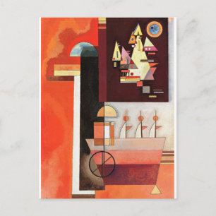 Cartão Postal Kandinsky - Imagem na Imagem