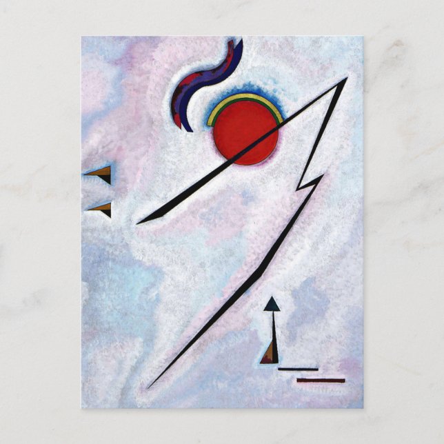 Cartão Postal Kandinsky - Linha Angular (Frente)