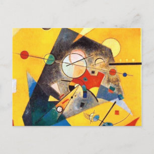 Cartão Postal Kandinsky Quiet Harmony Abstrato Art