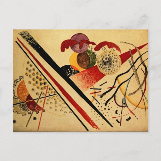 Cartão Postal Kandinsky - Sem título, 1922 (Frente)