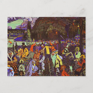 Cartão Postal Kandinsky - Vida Colorida,