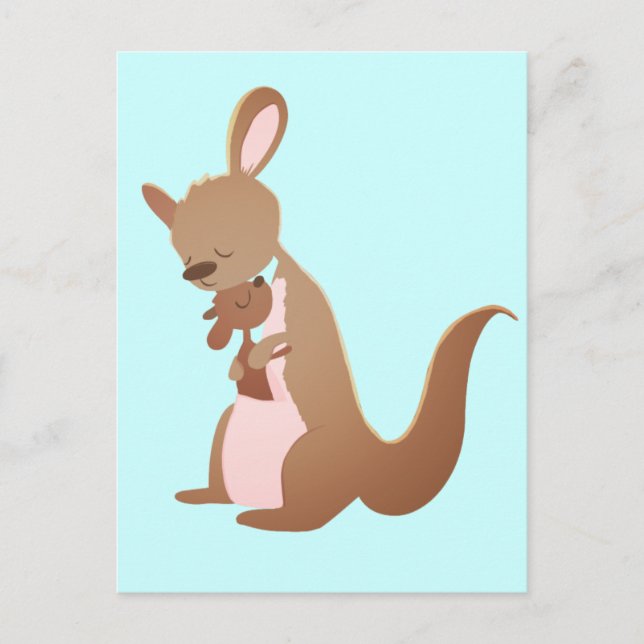 Cartão Postal Kanga Love (Frente)