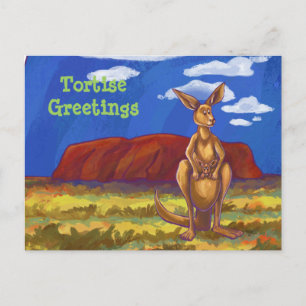 Cartão Postal Kangaroo Stationery
