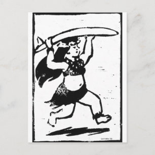 Cartão Postal Kani Me Papa He' Enalu