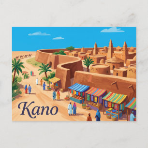 Cartão Postal Kano Nigéria