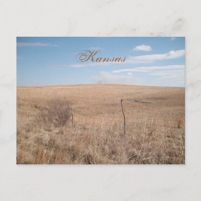 Cartão Postal Kansas (Frente)