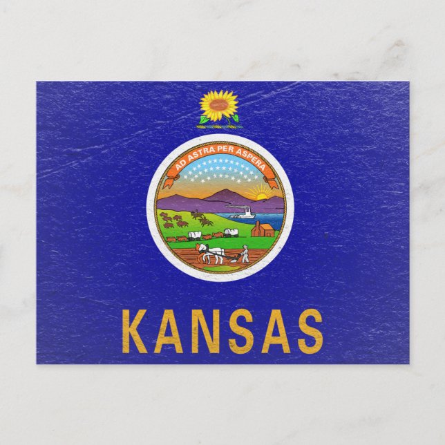 Cartão Postal Kansas (Frente)
