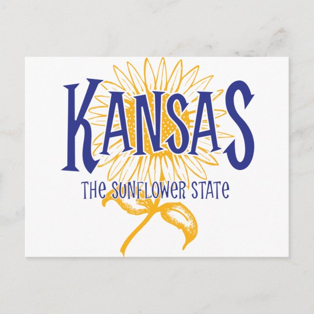 Cartão Postal Kansas (Frente)