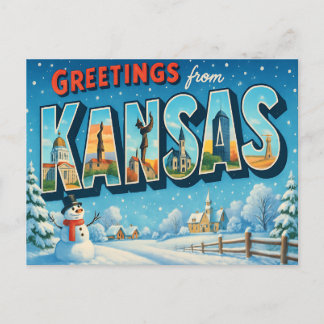 Cartão postal KANSAS