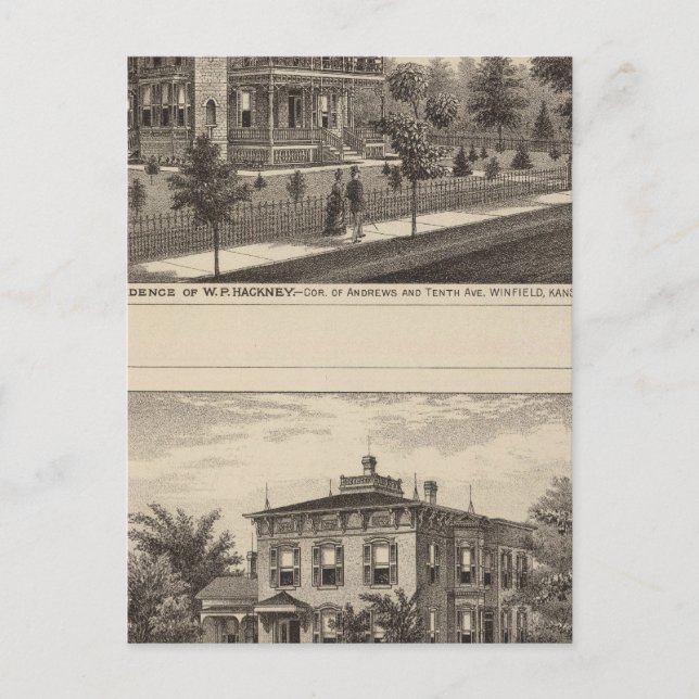 Cartão Postal Kansas (Frente)