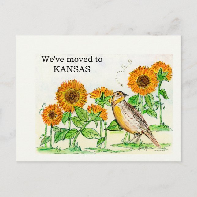 Cartão Postal Kansas (Frente)