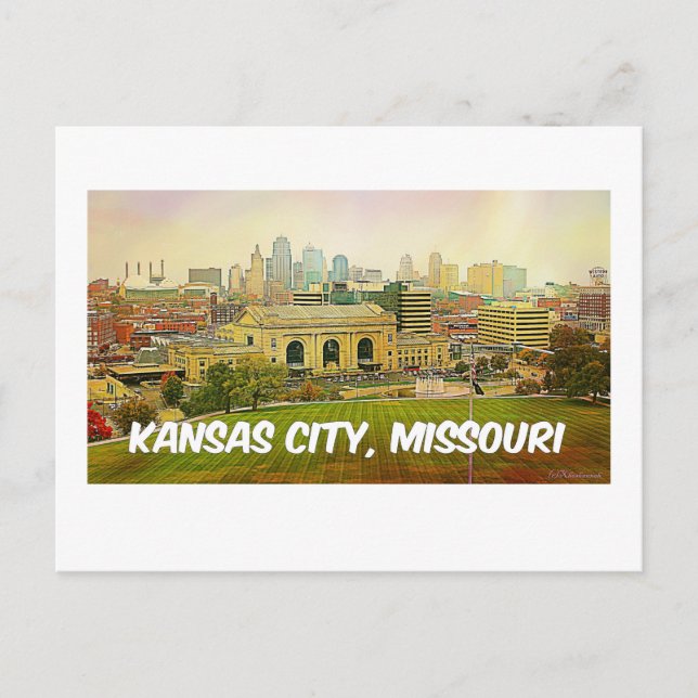 Cartão Postal Kansas City, Missouri Postcard (Frente)