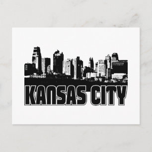 Cartão Postal Kansas City Skyline