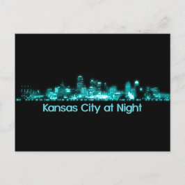Cartão Postal Kansas City Skyline