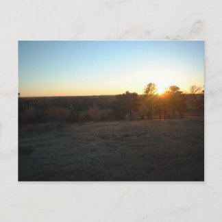 Cartão Postal Kansas Sunset