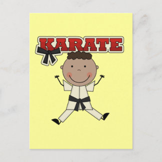 Cartão Postal KARATE - Camisetas e presentes afro-americanos