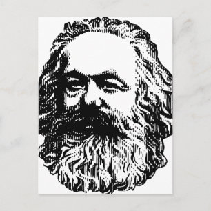 Cartão Postal Karl Marx