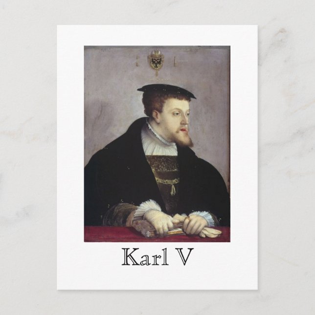 Cartão Postal Karl V (Frente)