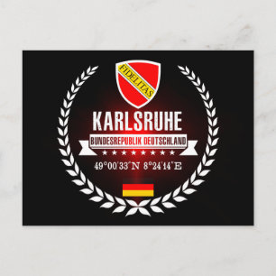 Cartão Postal Karlsruhe