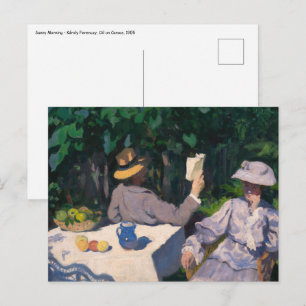 Cartão Postal Károly Ferenczy - Manhã Ensolarada