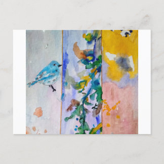 Cartão Postal Karte Vogel