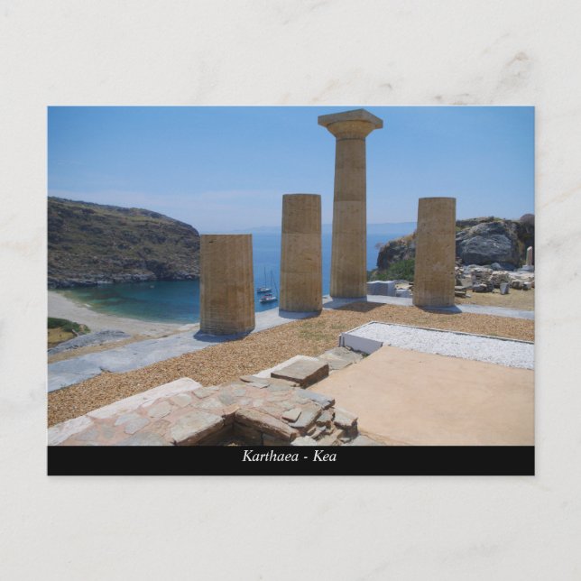 Cartão Postal Karthaea - Kea (Frente)