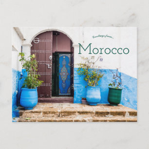 Cartão Postal Kasbah dos Oudayes em Rabat Marrocos