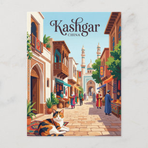 Cartão Postal Kashgar China