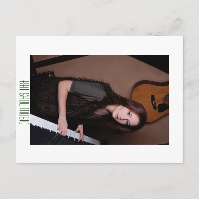 Cartão postal Kat Saul (Frente)